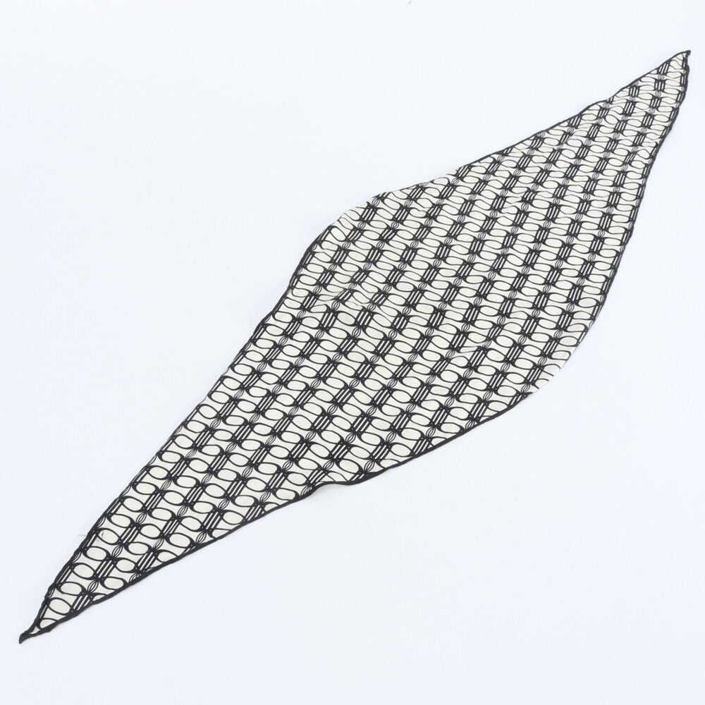 Gucci all-over monogram pattern scarf/muffler, bl… - image 1